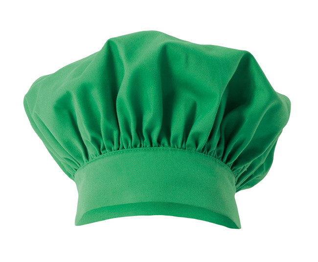gorro-barrete-chef-cozinha-sarja-ajustável-verde-referência-404001-velilla