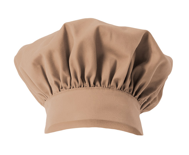 gorro-barrete-chef-cozinha-sarja-ajustável-bege-404001-velilla
