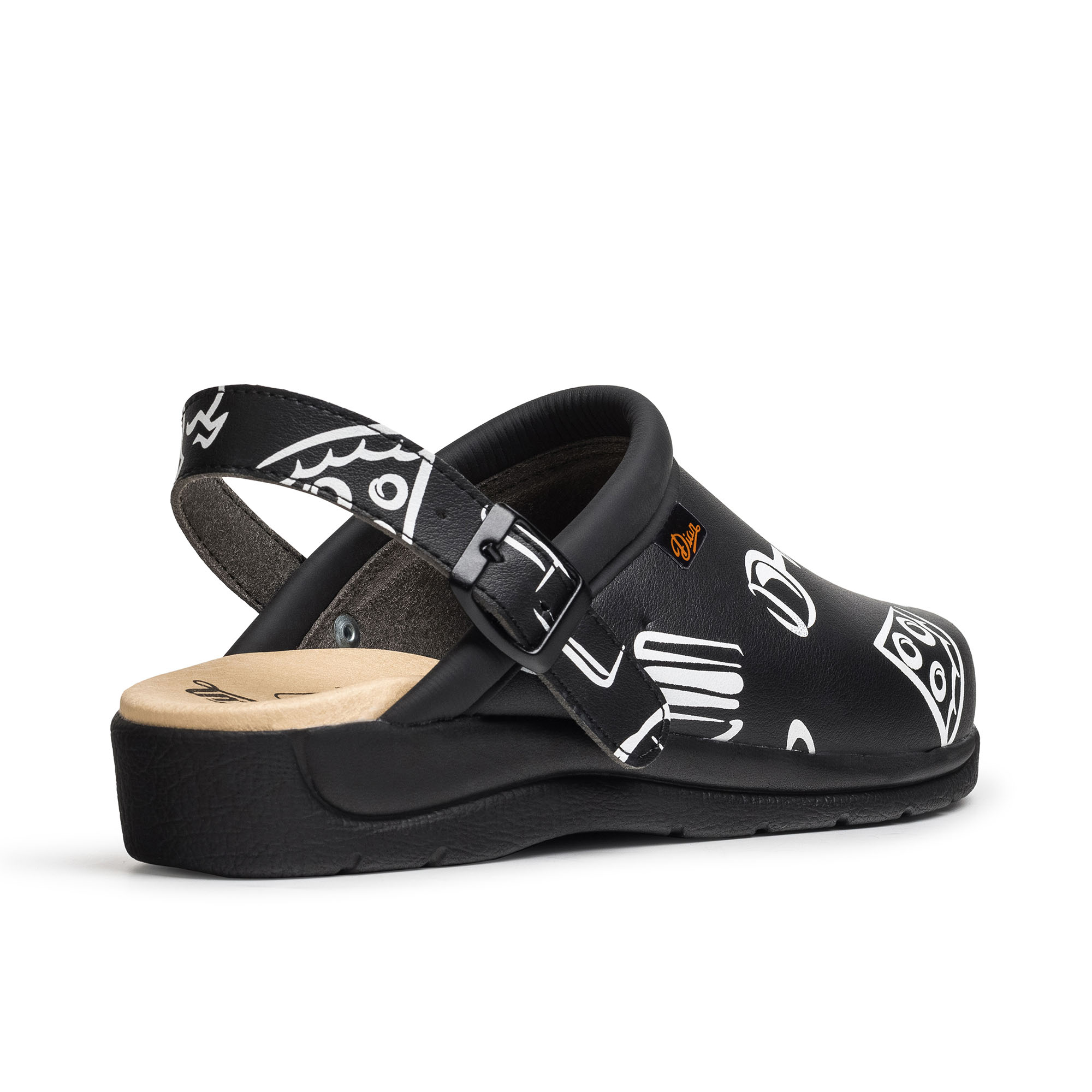 soca-laboral-hotelaria-estampado-preto-pisa