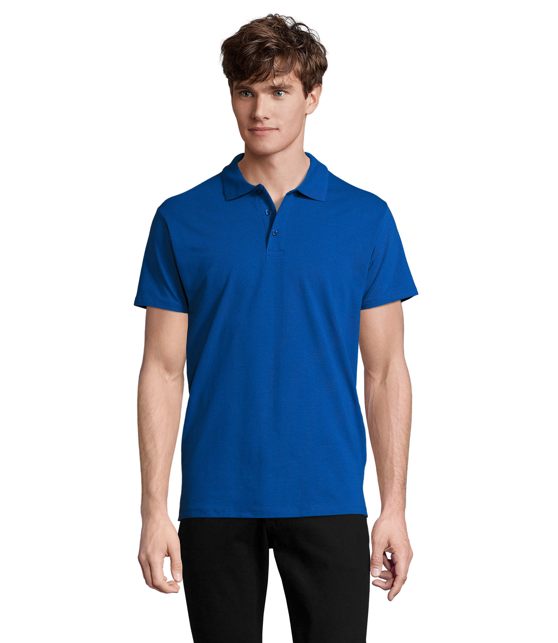 polo-pique-homem-manga-curta-summer-210-gramas-azul-real-sols