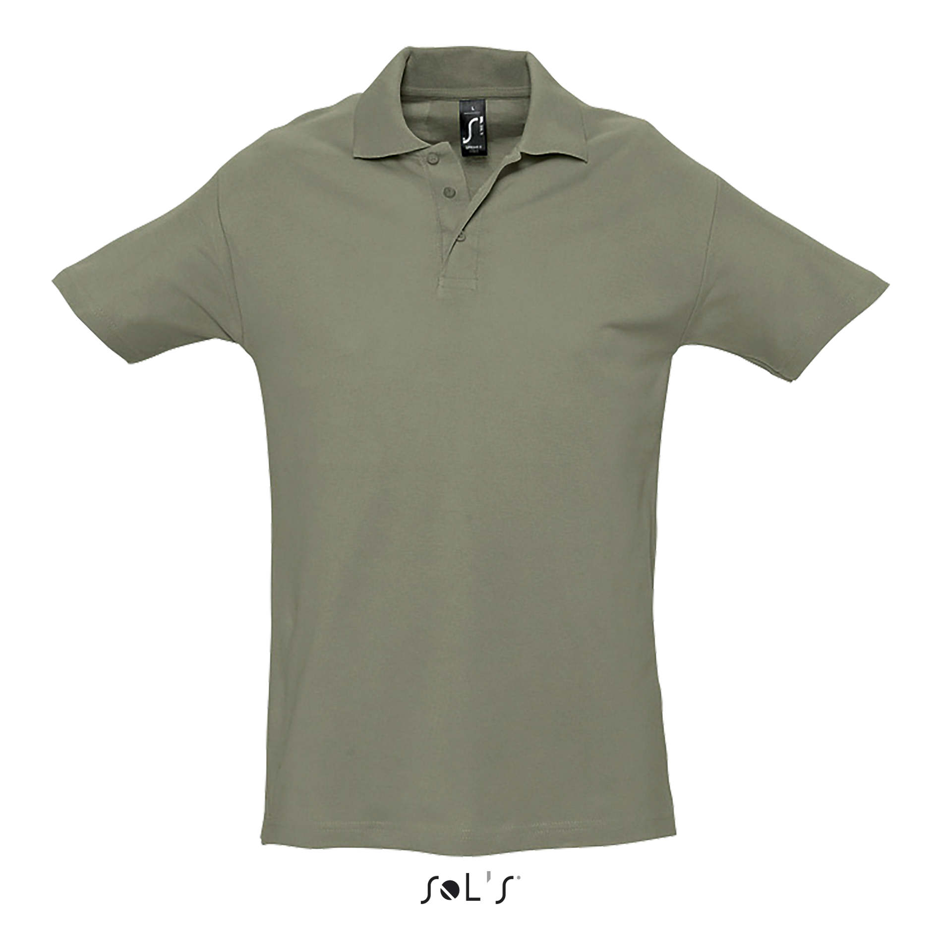 polo-pique-homem-manga-curta-summer-210-gramas-khaki-sols