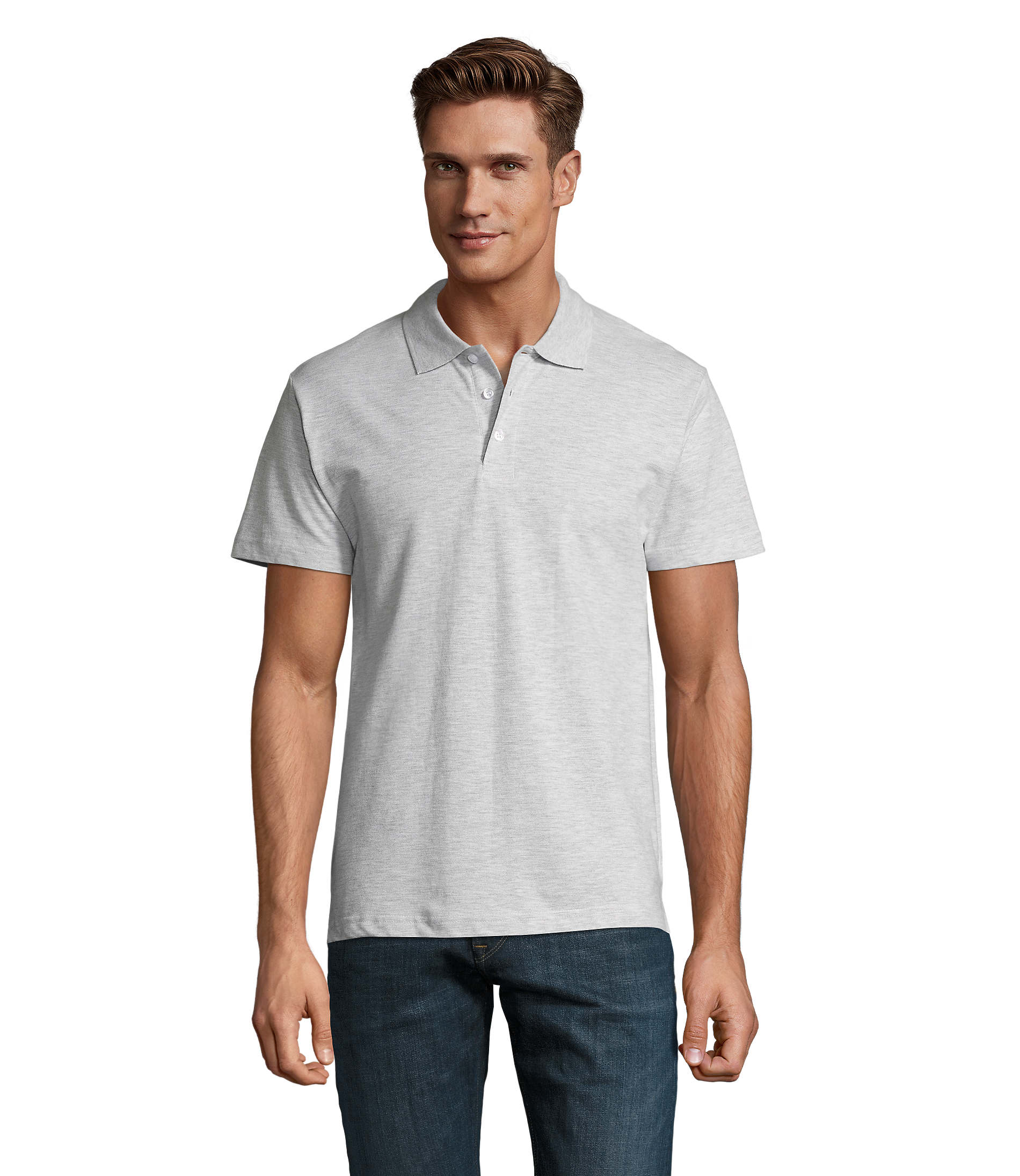polo-pique-homem-manga-curta-summer-210-gramas-branco-matizado-sols