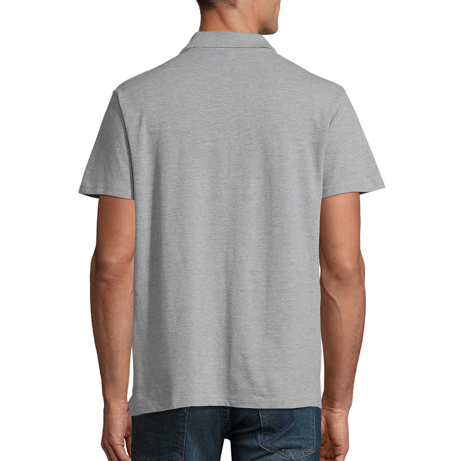 polo-pique-homem-manga-curta-summer-210-gramas-cinza-matizado-sols