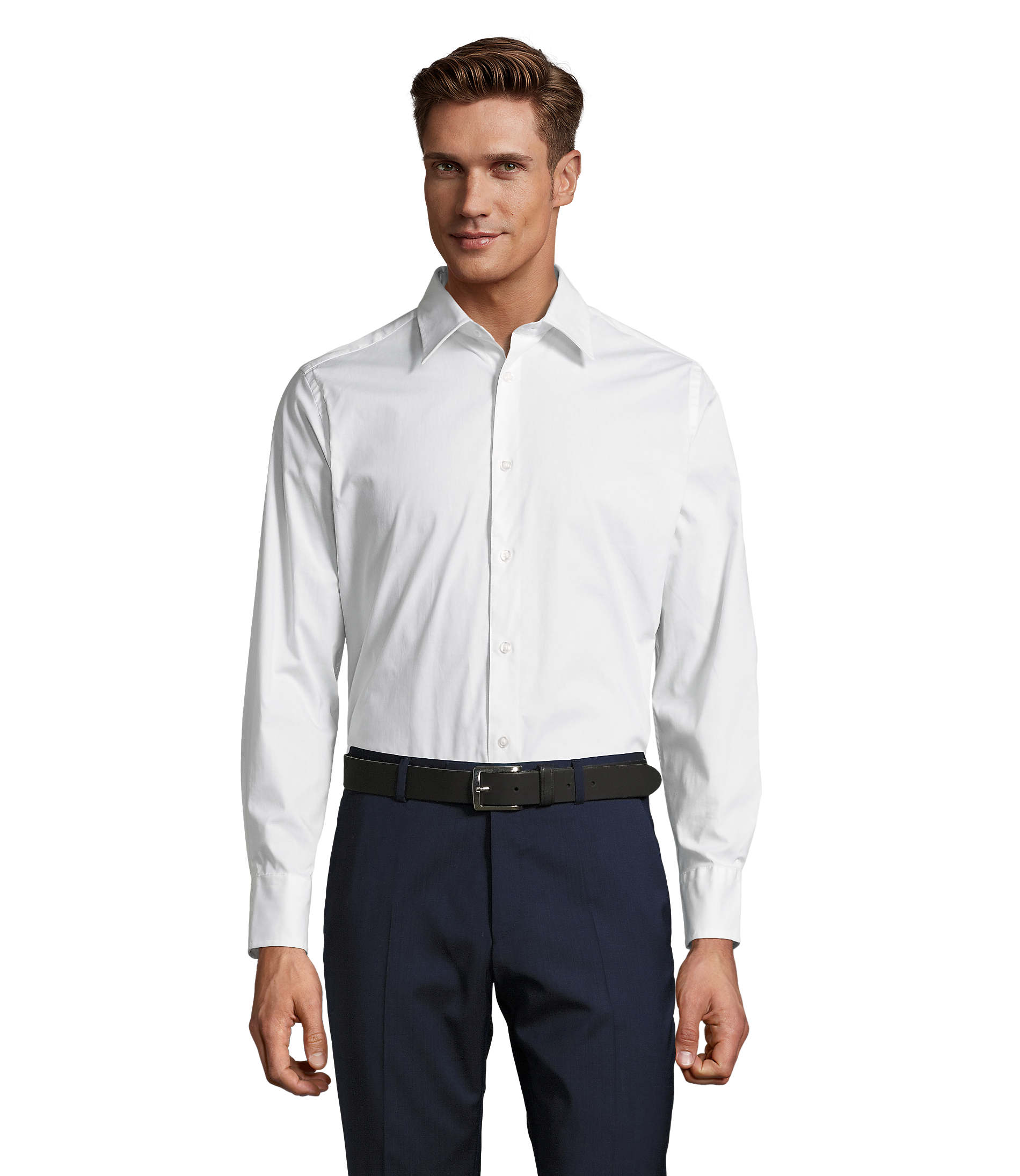 camisa-stretch-de-homem-manga-comprida-com-elastano-branco-brighton-sols