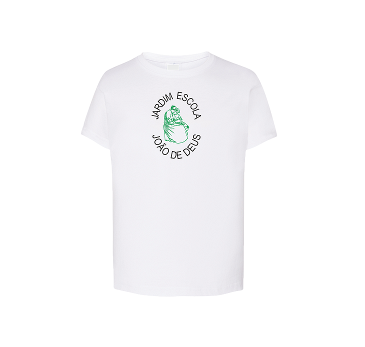 T-shirt com estampagem
