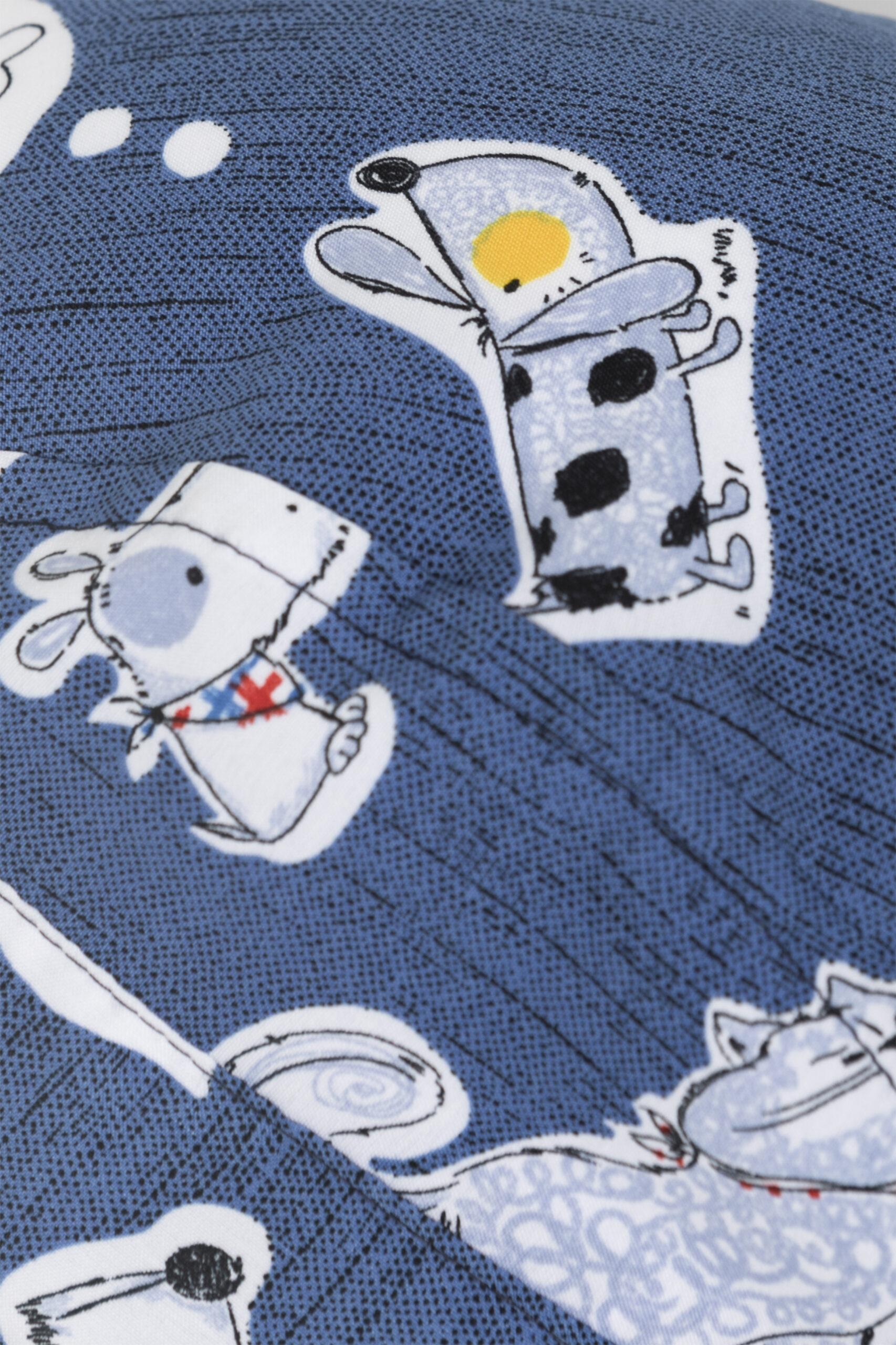 padrão-estampado-desenho-cães-e-gatos-fundo-azul-denim-referência-palermo