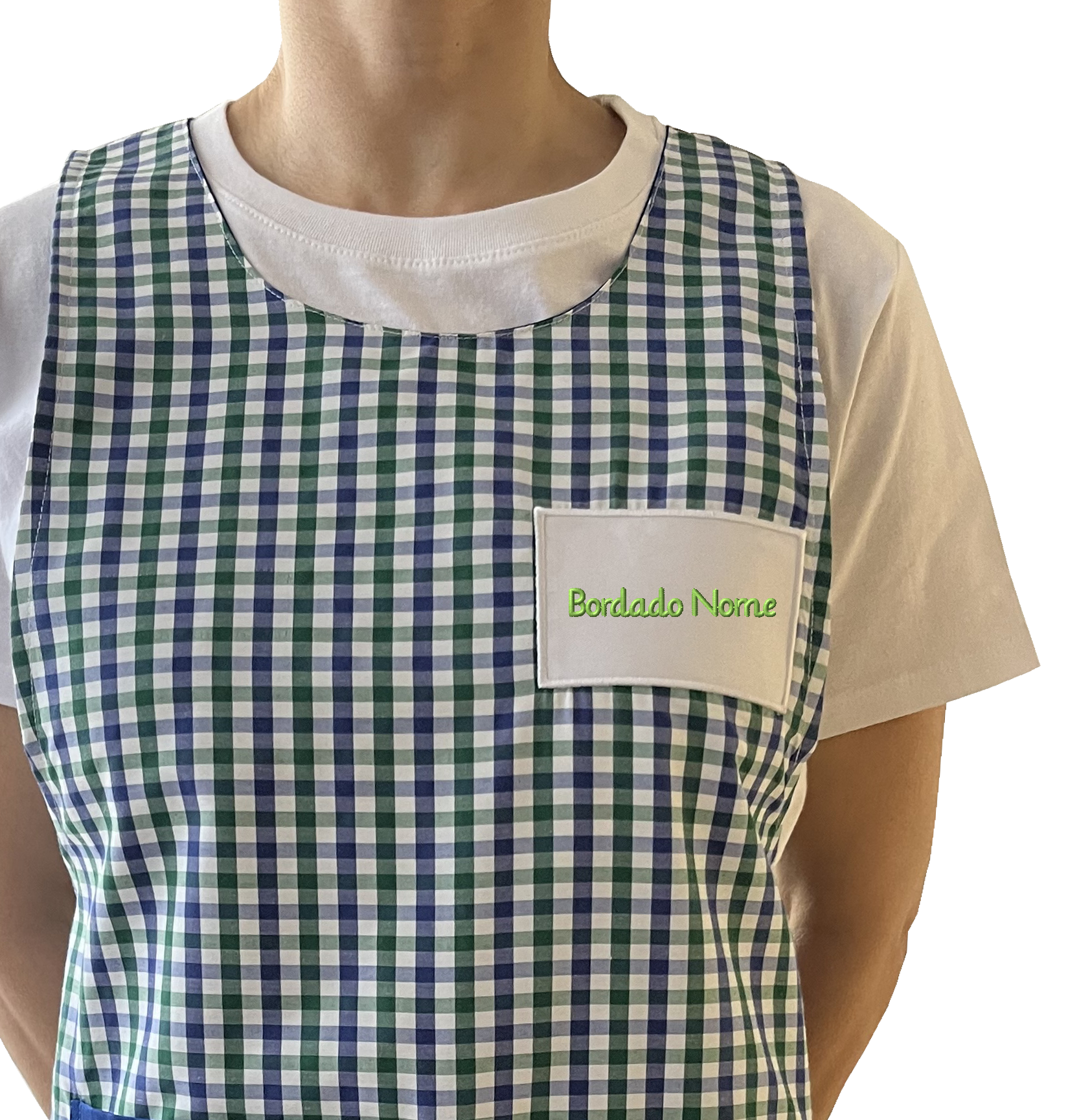 Avental Ensino bordado