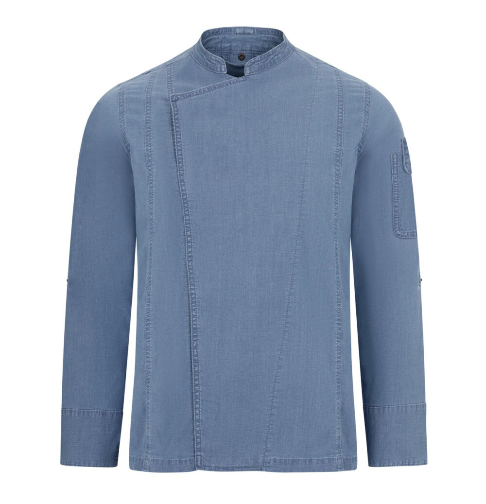 Jaleca Denim Azul Claro